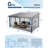 10'x14' Wall-Mounted Lean-To Gazebo with Galvanized Steel Roof-125895633