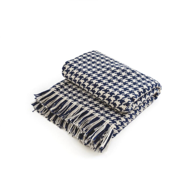 Eglinton Throw Blanket, Navy