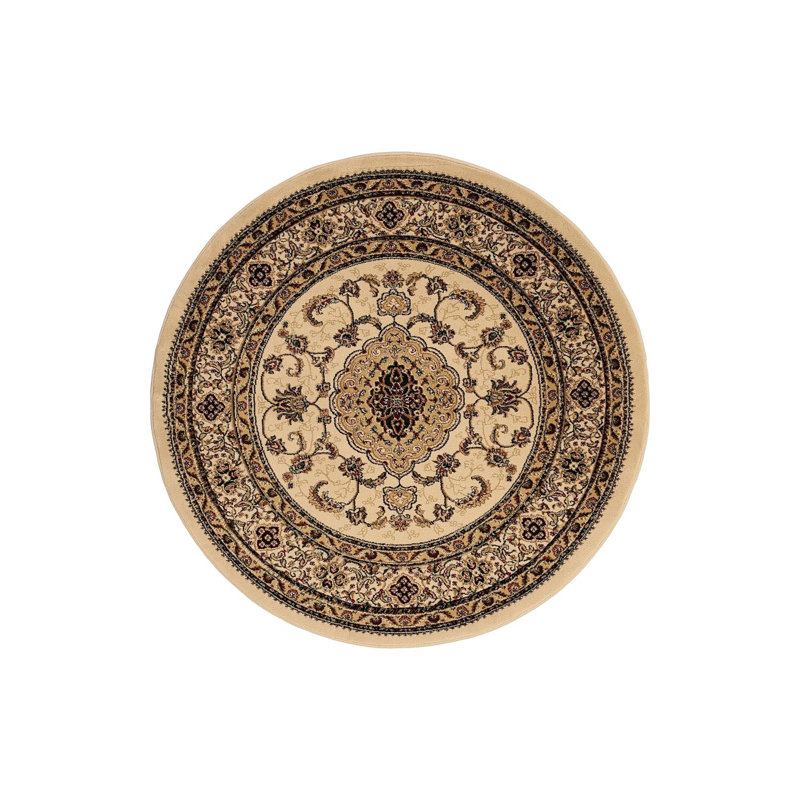 Oriental Area Rug, Round 133 cm