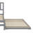 Platform Bed With Adjustable Trundle