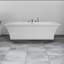 Studio 70" x 36" Freestanding Soaking Acrylic Bathtub-88719213