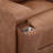 Emony 37" Wide Modern Vegan Leather Manual Recliner Chair with Built-in Cup Holder-94552450