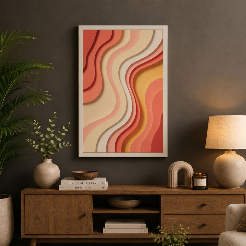 Print, 36x24 - 91.4 x 61.0 cm, Teal Border