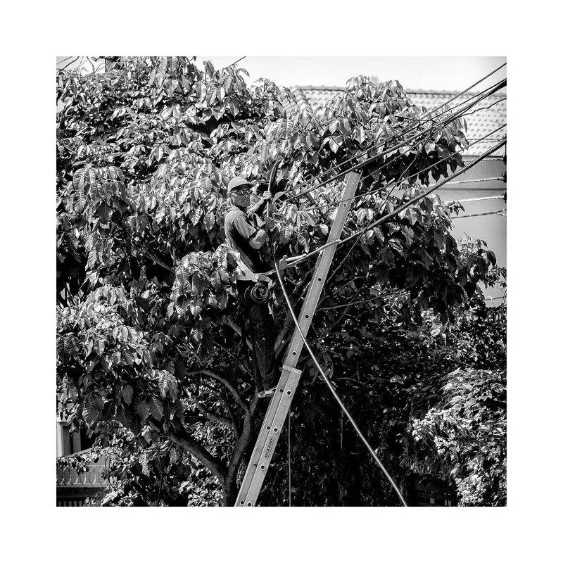 Street Photography by Glauco Meneghelli - Wrapped Canvas Print, 30.48 cm H x 30.48 cm W