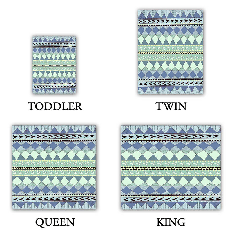 Polyester Chevron / Zig Zag Duvet Cover, 1 King Duvet Cover + 2 King Shams, Purple/Gray/Black
