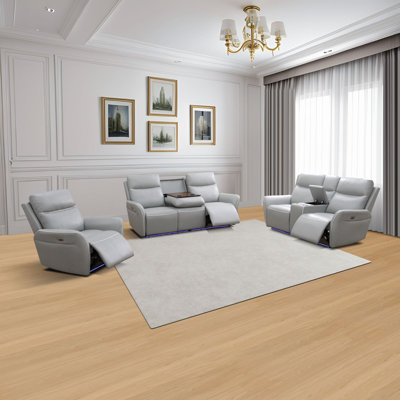 Fauteuil inclinable électrique avec lumière DEL