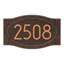 Frond Neohaus 1-Line Personalized Wall Address Plaque-768558742-768558820