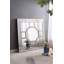 Miroir mural 48 "x48" avec cadre en miroir