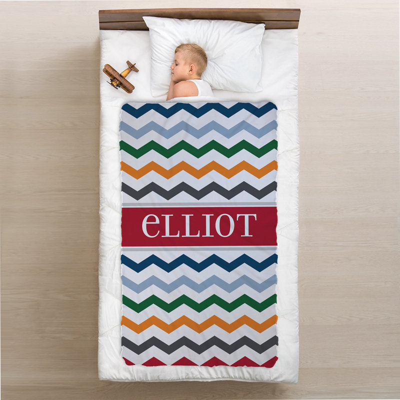 Machine Printed Throw Blanket