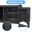 Armoire à chaussures 120 gallons multifonctionnelle pour vestibule-127346777