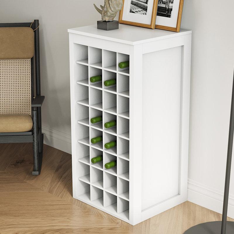 Onstott 15.94 " L Wine Bar, White