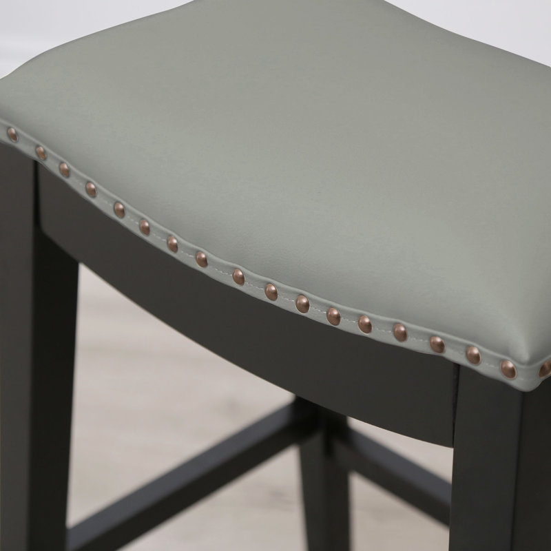 Tabouret de bar Oglethorpe, Gris, Tabouret de bar (siège d'une hauteur de 29 po)