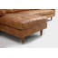 Canapé et méridienne en cuir véritable de 111,4 po de largeur Brochu-851560644-851560667
