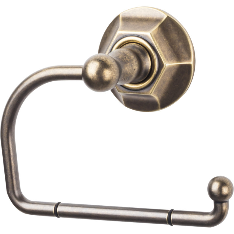 Edwardian Bath  Wall Mounted Toilet Paper Holder, German Bronze