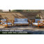 Chaise longue d'extérieur en bois de teck Northlake