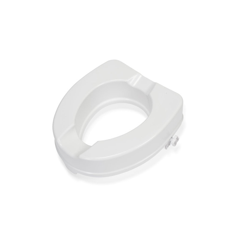 Raised toilet seat