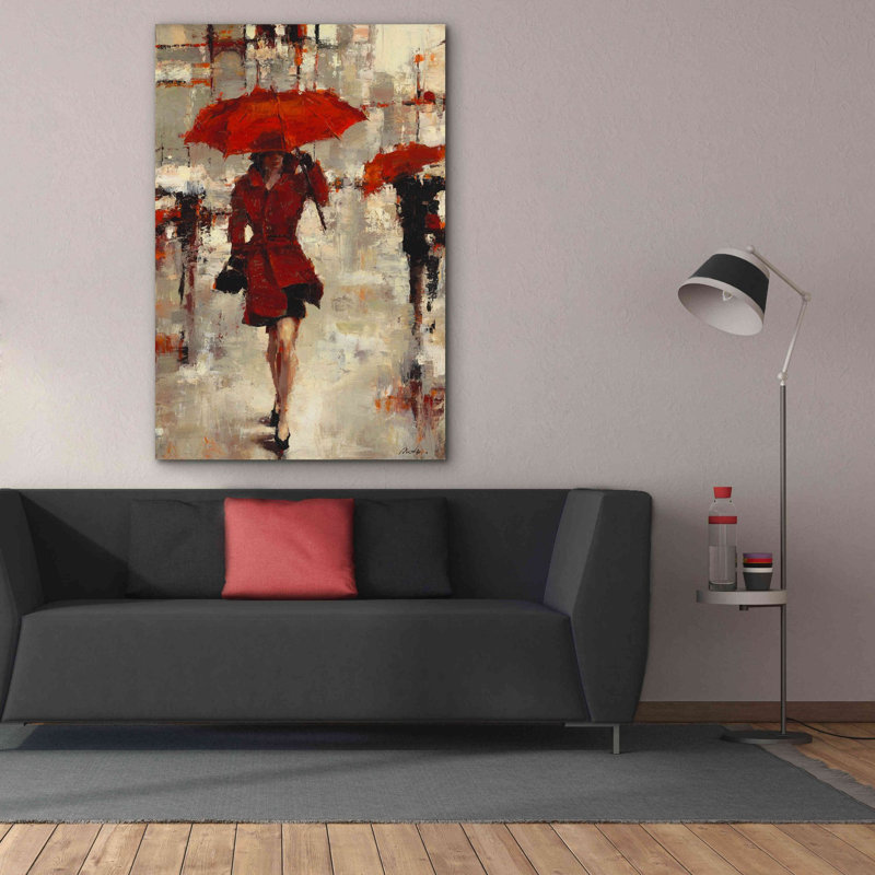 «Paris Invitation» par Lorraine Christie, estampe numérique sur toile, H 60 po x l 40 po x P 1,5 po