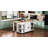 Versatile 47-Inch Kitchen Island with Extendable Table and Multiple Features