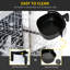HOMCOM 2.5L Air Fryer Oven