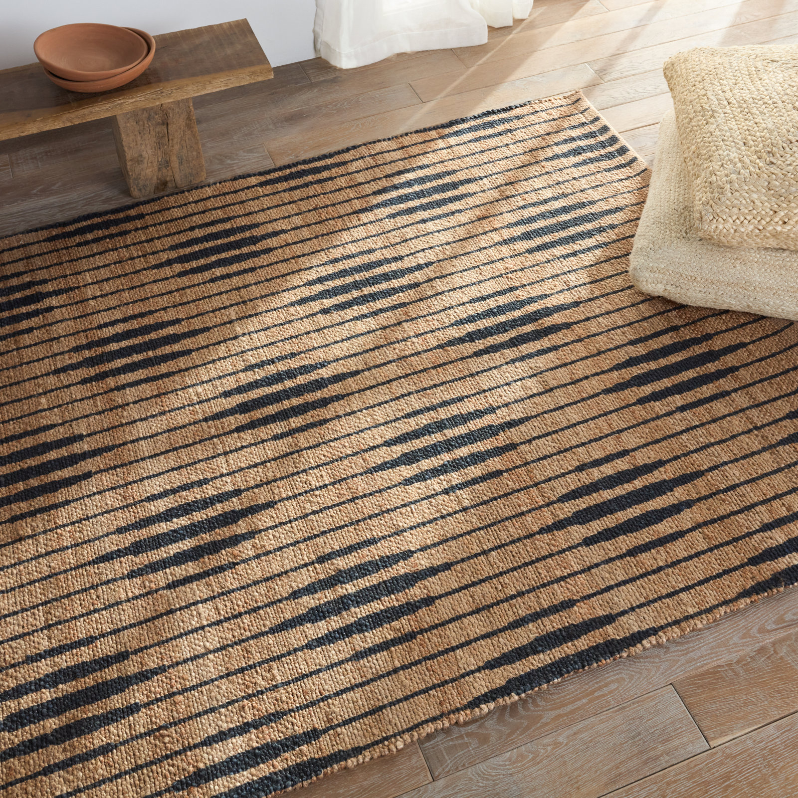 Arabela Handmade Jute / Sisal Rug, Runner 2'6" x 9'
