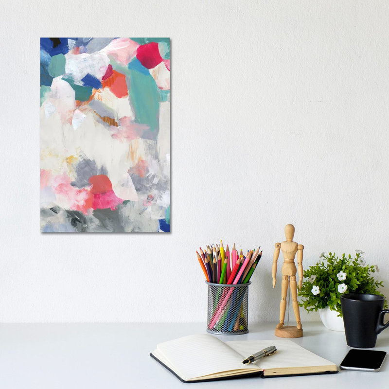 Summer Together II by Asia Jensen - Wrapped Canvas Painting, 20.32 cm H x 30.48 cm W