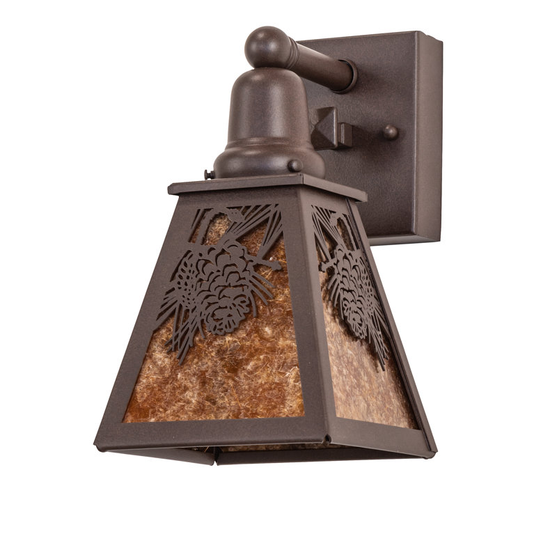 Applique murale en acier Hazaiah