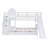 Castle Style Bunk Bed with with 2 Drawers 3 Shelves and Slide -256668420-256668423