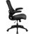 Jayetta Mid-Back Mesh Swivel Ergonomic Office Chair with Flip-Up Arms