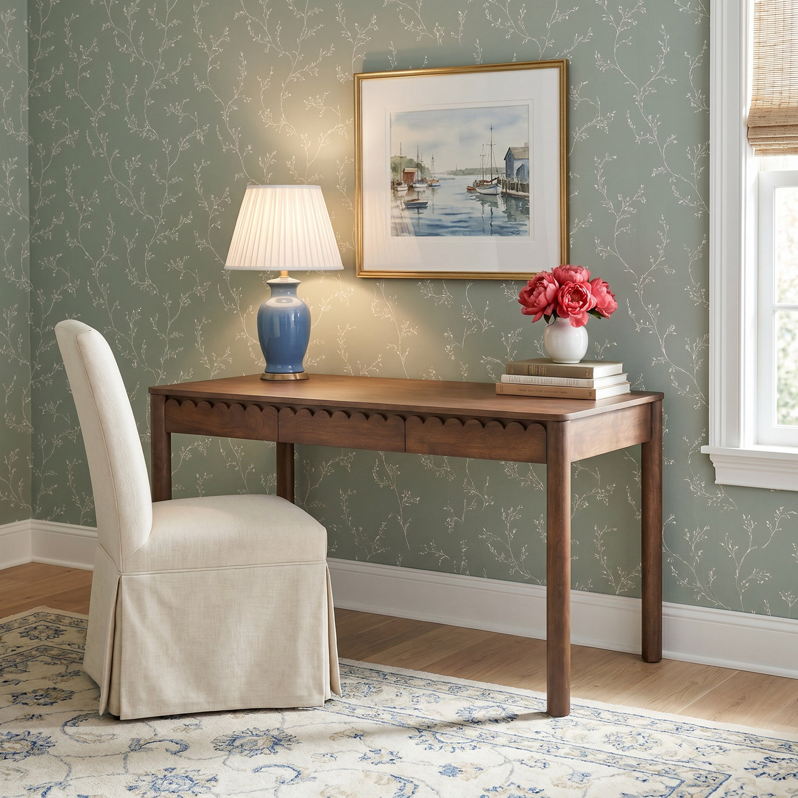 Lola Writing Desk, Brown