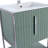  Serenity Modern Bathroom Vanity with White Ceramic Top-1641283028-1641283038