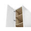 Disar 39'' Single Bathroom Vanity With Left Linen Tall Cabinet Dovetail Solid Wood Drawer Carrara Quartz Top-111107794