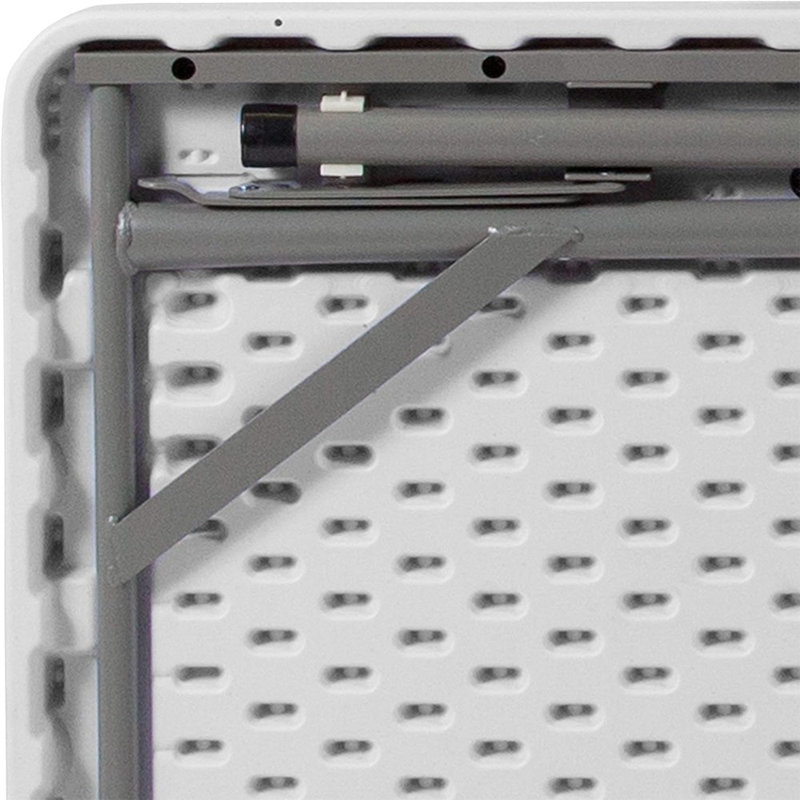 Bureau de camping carrée pliable 35 po Mahjong avec plateau en PVC résistant à l'usure