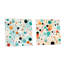 Chloi - Ensemble de 2 peintures murales abstraites en acrylique-103926617