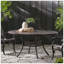 Table de salle à manger d'extérieur extensible en aluminium, finition bronze martelé-549610917