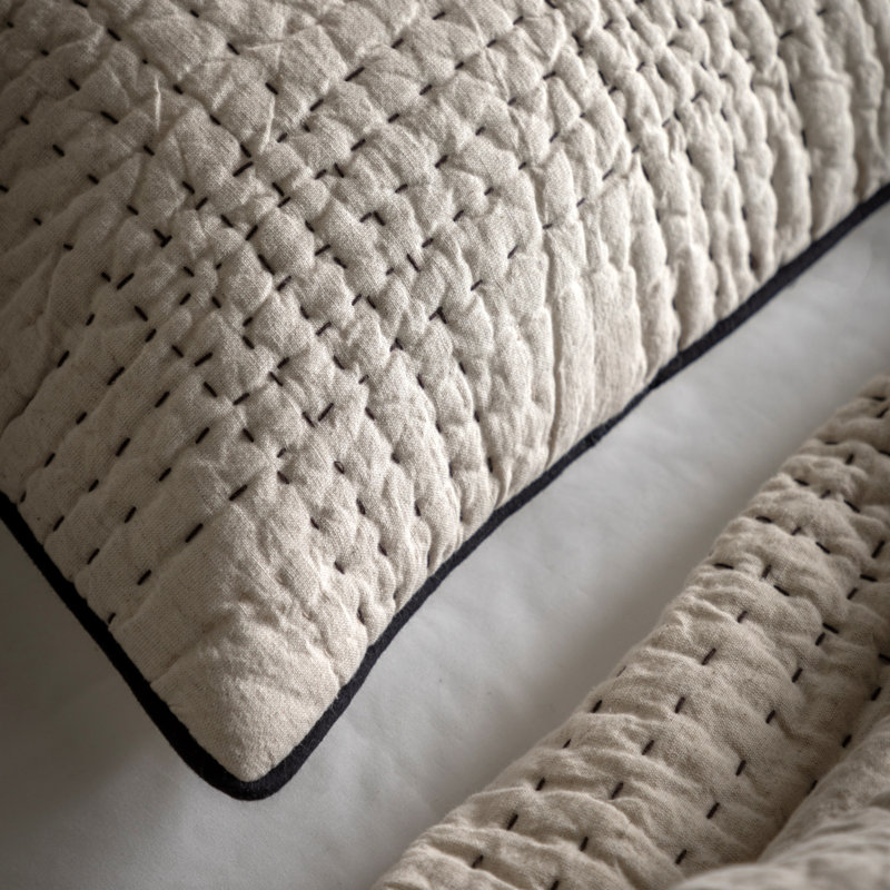 Sawvel Beige Square Cushion