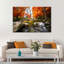 «Stunning Autumn Waterfall», reproduction sur toile-1473461600