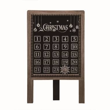 wooden magnetic advent calendar