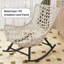 Chaise berçante décontractée Home-111685722