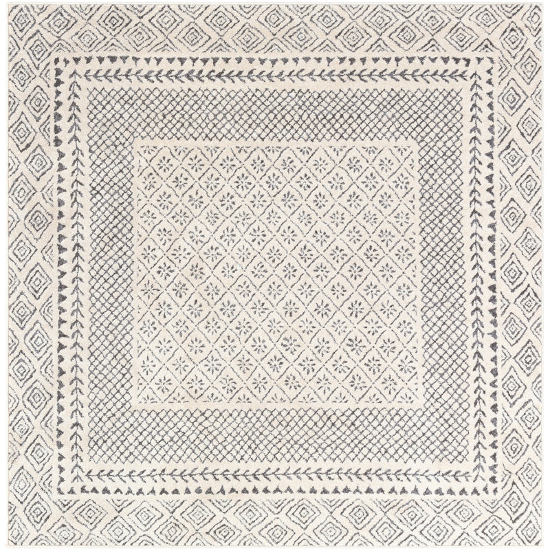 Rich Oriental Area Rug, Square 160 cm
