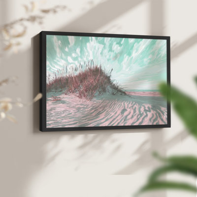 Dramatic Dunes I - Impression encadrée - Restickable