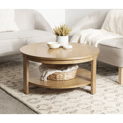 Aamnah Prayash Tiered Round Living Room Coffee Table by Latitude Run