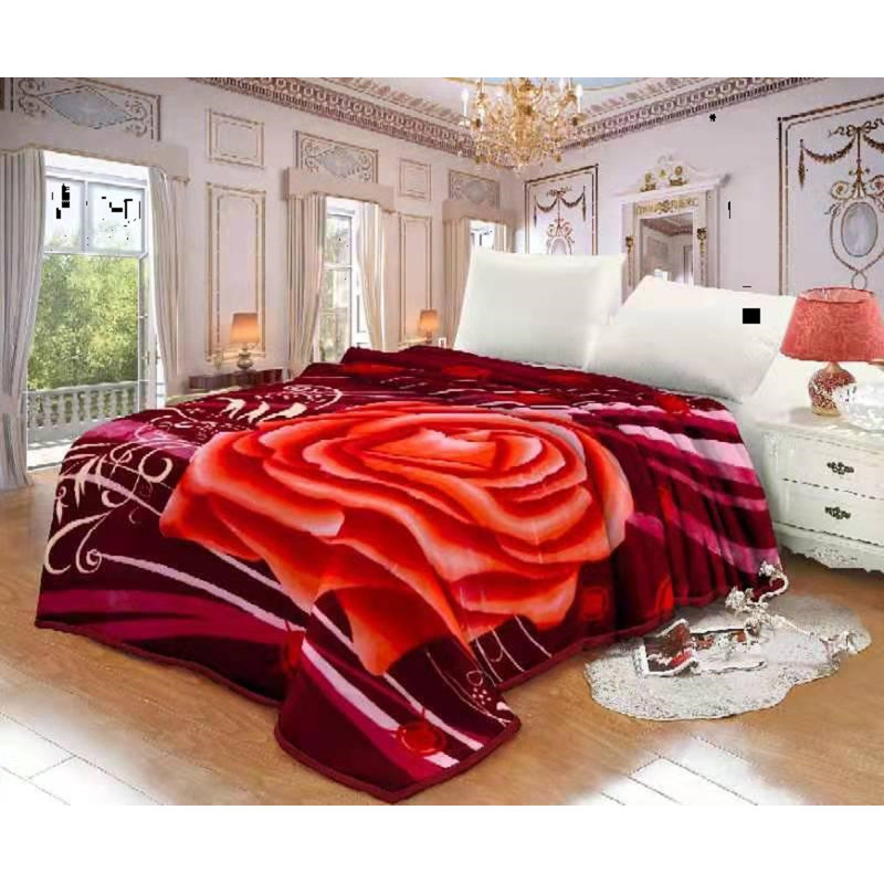 Emmasophia East Urban Home Throw, Red