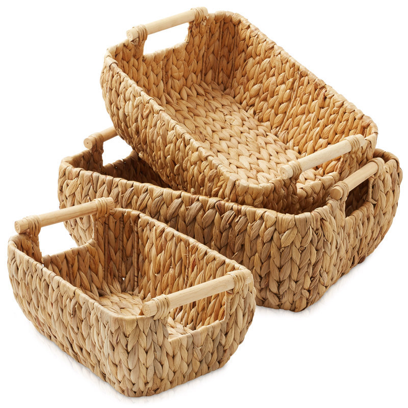 Casafield Natural Fiber Decorative Basket