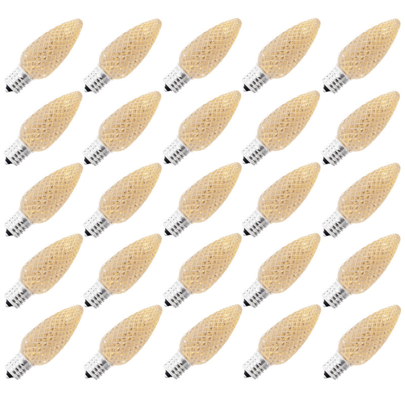 25 ampoules, Blanc chaud