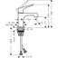 AXOR Citterio Single Hole Standard Bathroom Faucet-17293609
