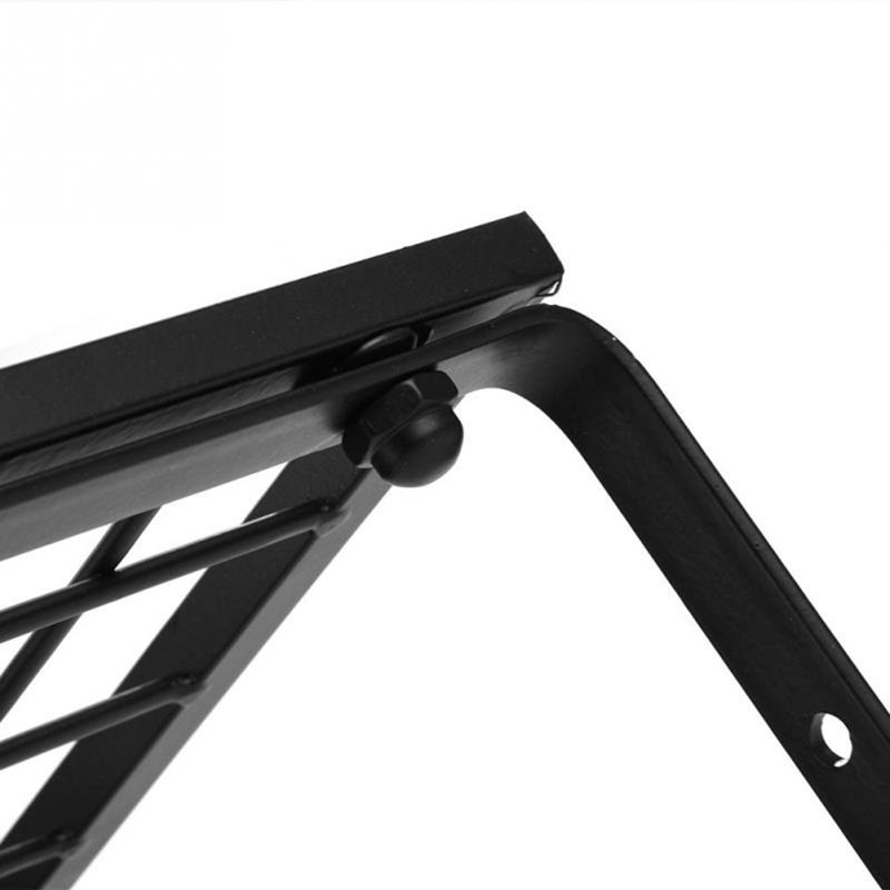 Iron Handcrafted Rectangle Wall Mounted Pot Rack