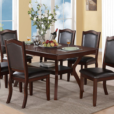 Table de salle à manger avec chaises et chaises d'appoint 6X Formal Look