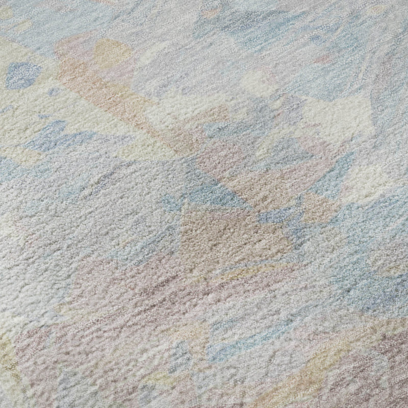 Premium Machine Washable Varroville AMF1713 Abstract Rug, Rectangle 10' x 14'