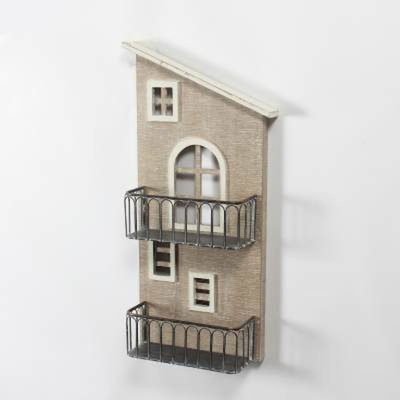 Metal Wall Organizer with Wall Baskets