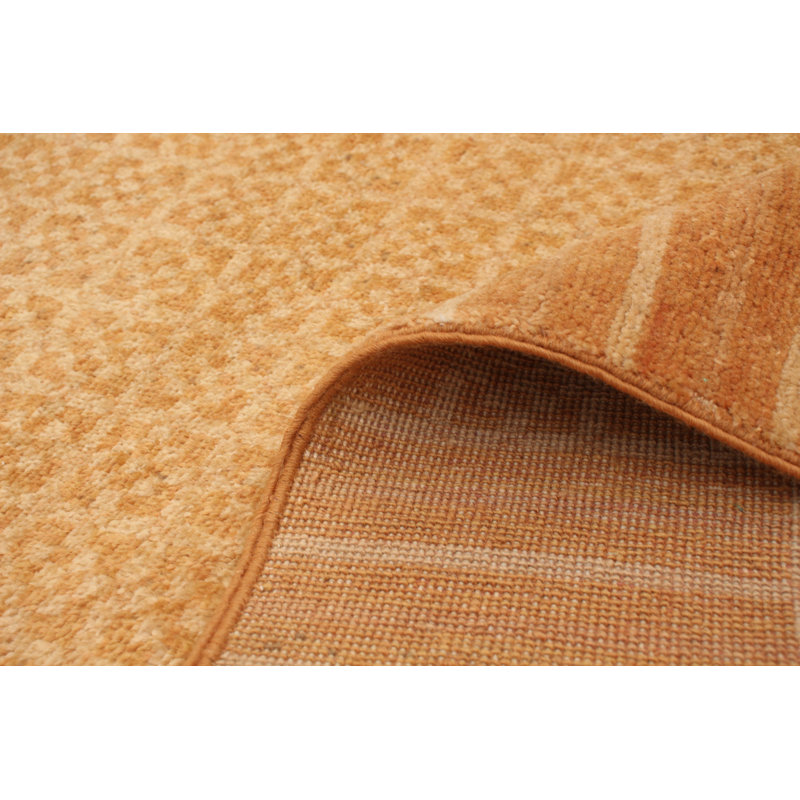 Tapis unique en laine brun clair 4 pi 2 po x 6 pi 3 po One Age of a Kind Peshawar